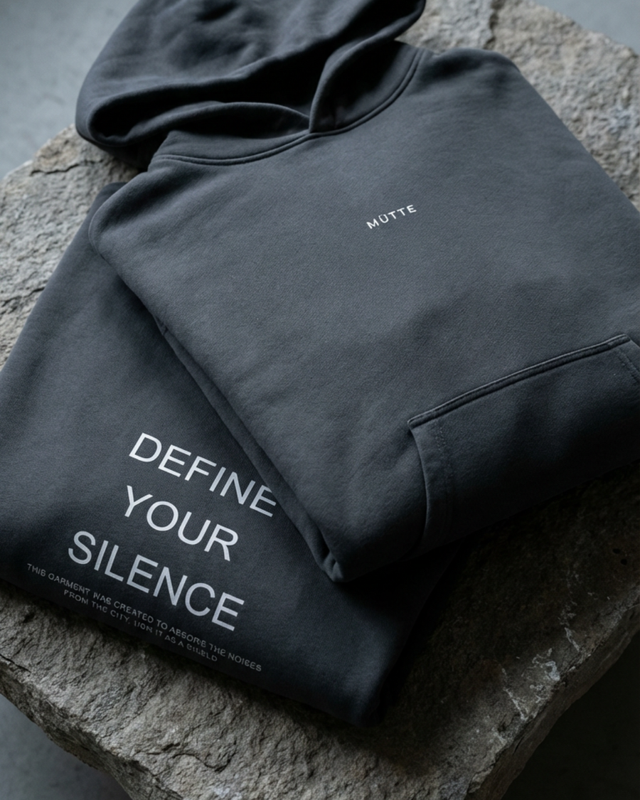 The Archive  H02 - Heavy Hoodie - Define your silence