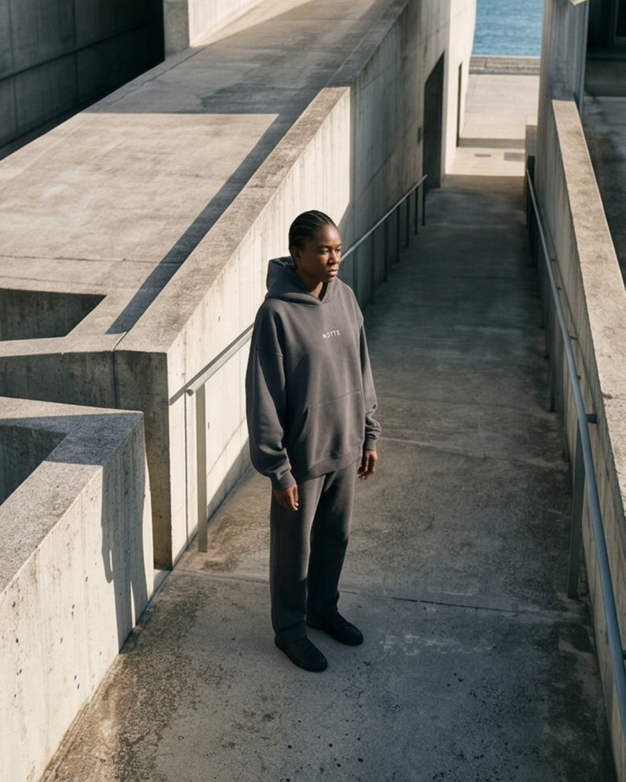 The Archive  H02 - Heavy Hoodie - Define your silence