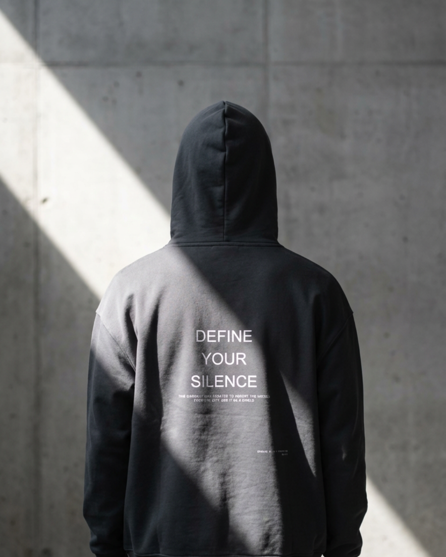 The Archive  H02 - Heavy Hoodie - Define your silence