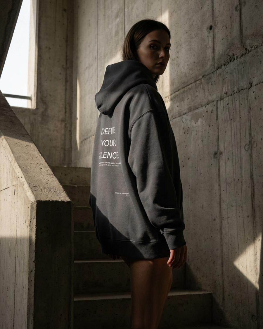 The Archive  H02 - Heavy Hoodie - Define your silence