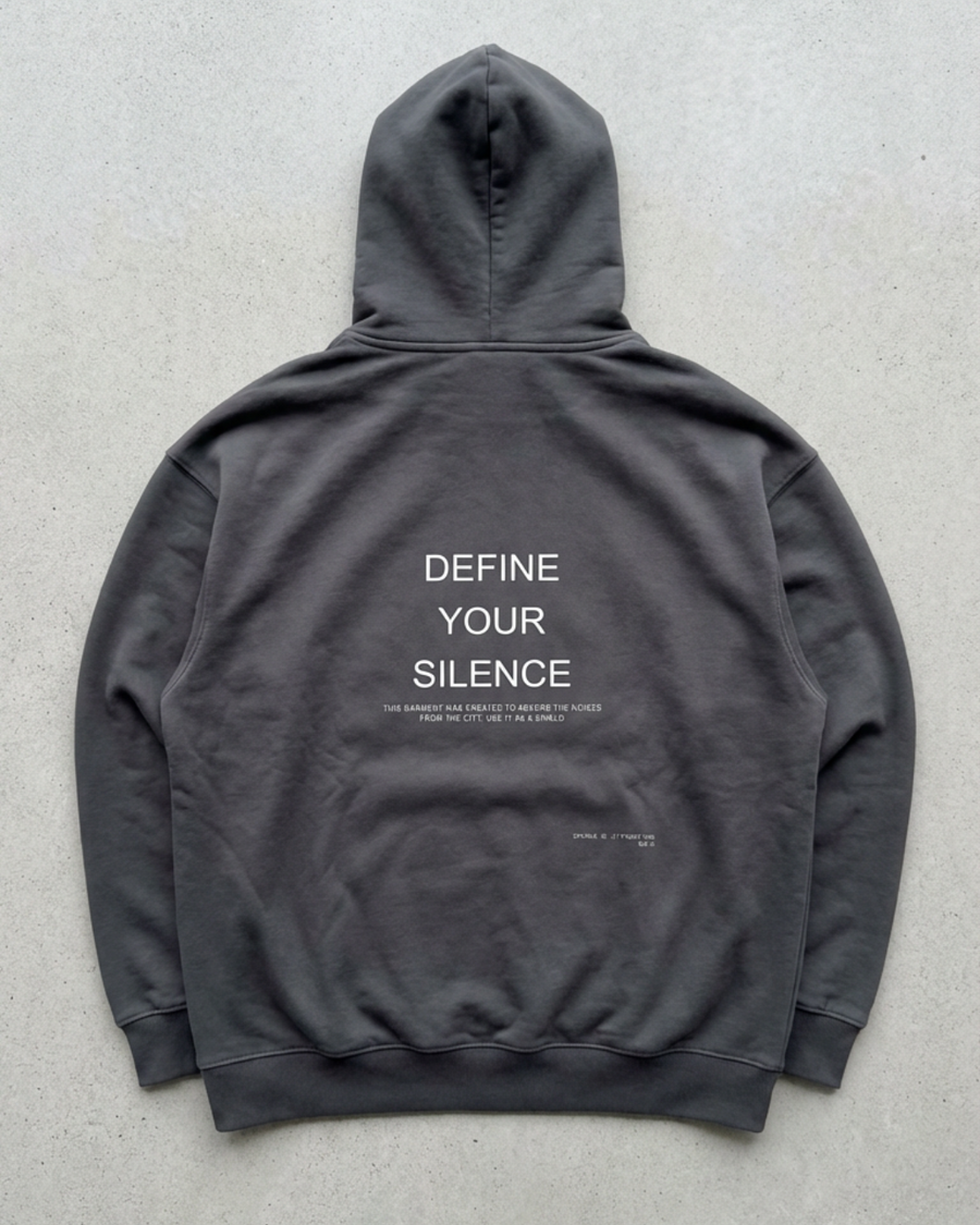 The Archive  H02 - Heavy Hoodie - Define your silence