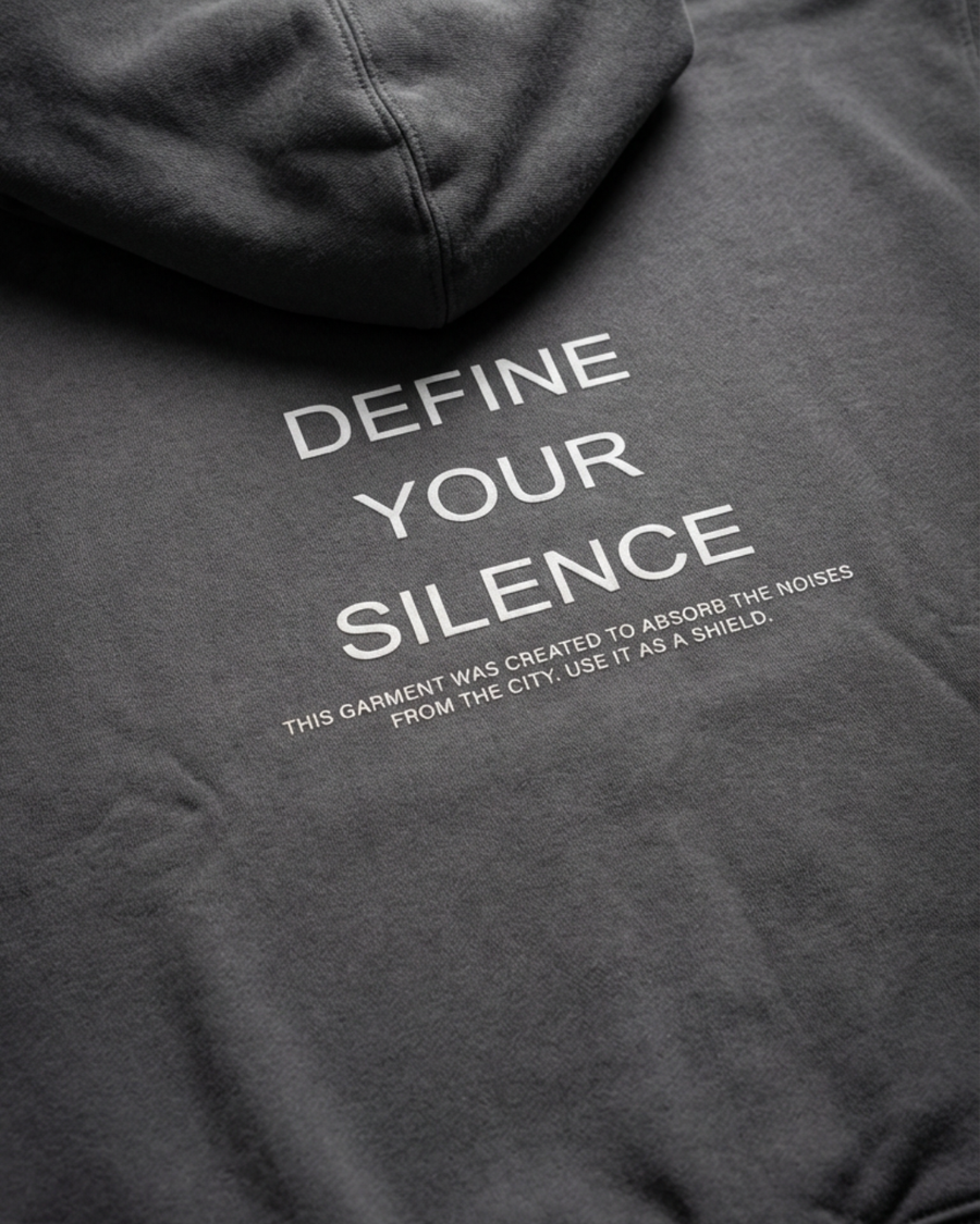 The Archive  H02 - Heavy Hoodie - Define your silence