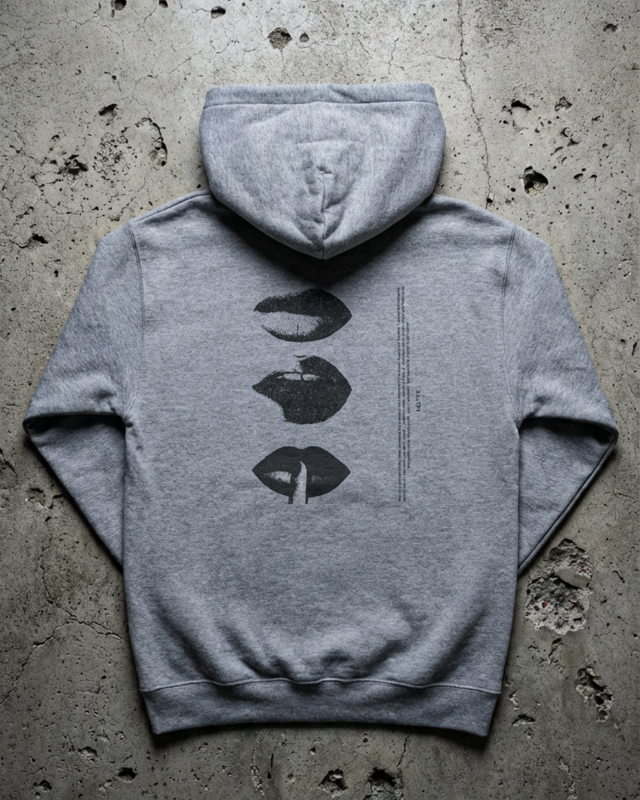 The Archive / H03 - Heavy Hoodie - Manifesto - Grey