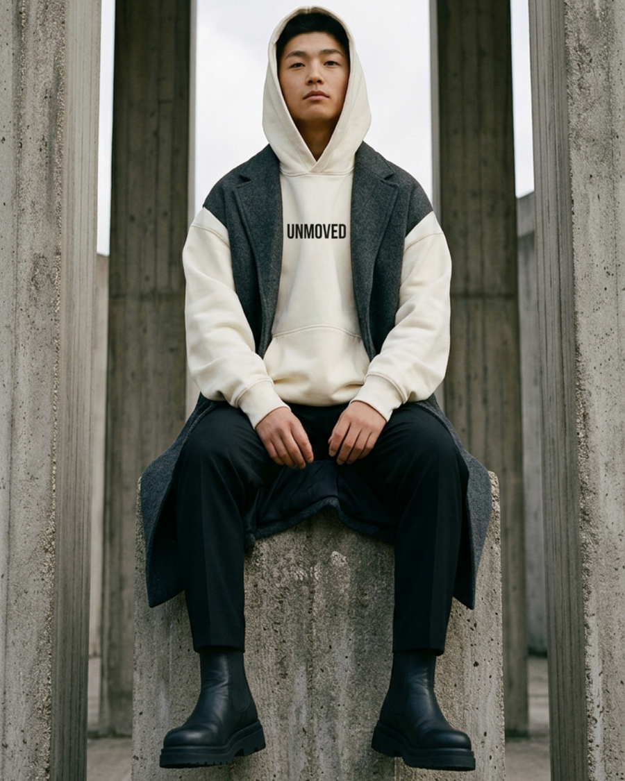 The Archive H07 - Heavy Hoodie - Unmoved 100% Cotton 530GSM