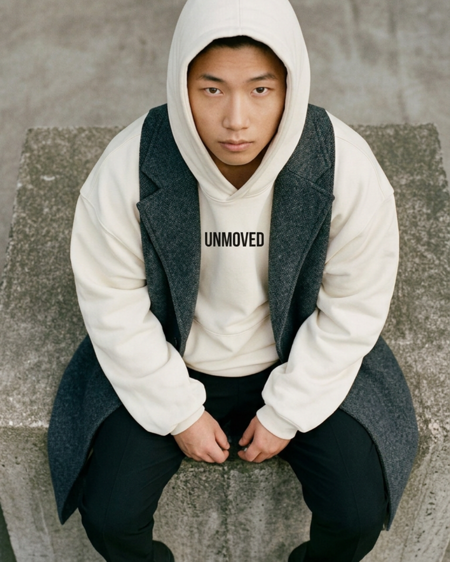 The Archive H07 - Heavy Hoodie - Unmoved 100% Cotton 530GSM