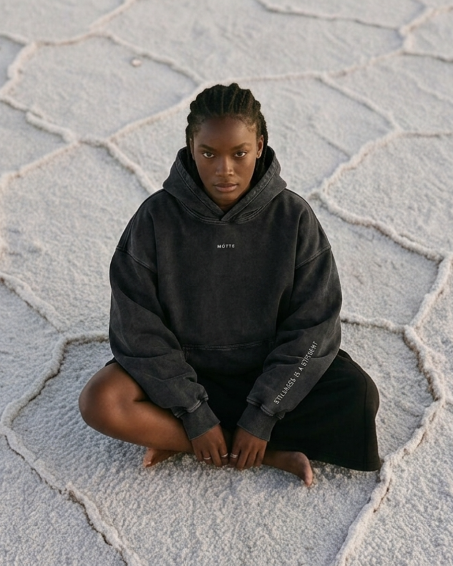 The Archive H08 - Heavy Hoodie - Snow washed 100% Cotton