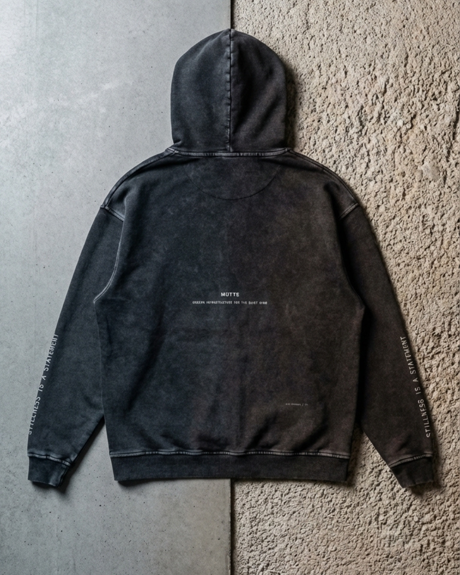 The Archive H08 - Heavy Hoodie - Snow washed 100% Cotton