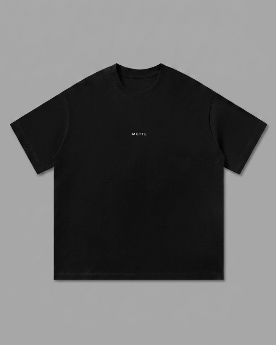 The Archive T01 - Oversized T-Shirt black - Stillness is a Statement