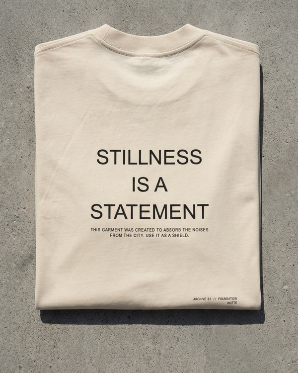 The Archive  T01 - Oversized T-Shirt  natural - Stillness is a Statement