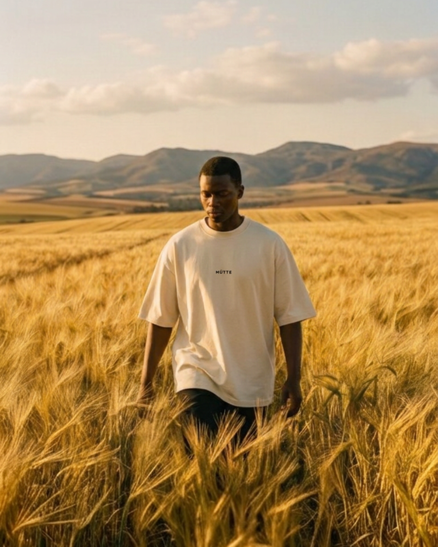 The Archive  T01 - Oversized T-Shirt  natural - Stillness is a Statement