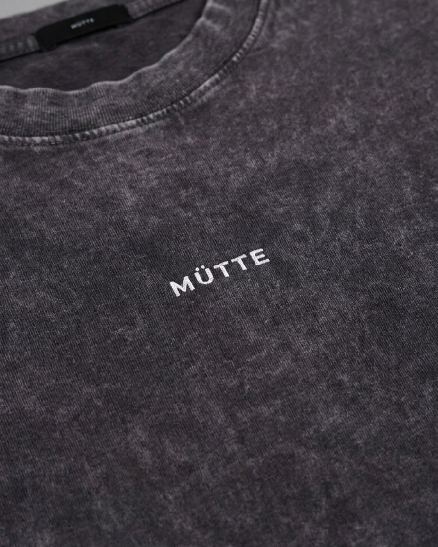 The Archive  T02 - Snow washed Oversized boxy T-Shirt  Grey- Beyond the noise