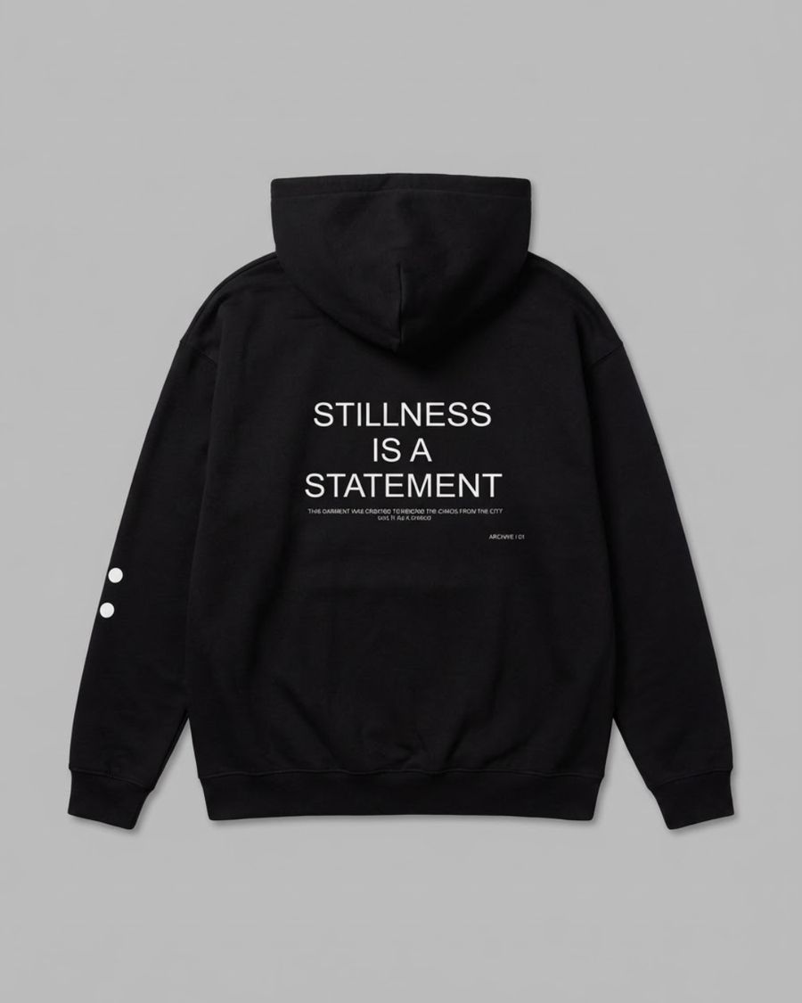 The Archive / H01 Hoodie - Stillness is a Statement