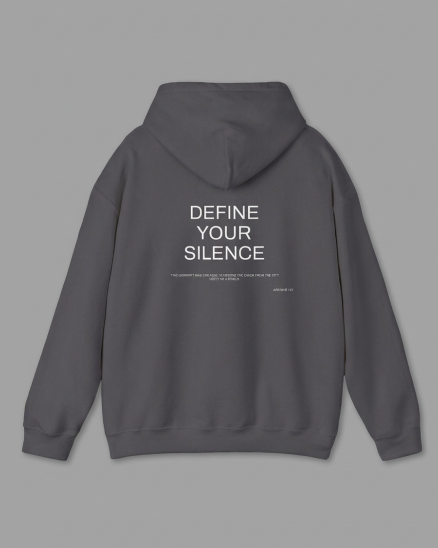 The Archive / H02 - Heavy Hoodie - Define your Silence