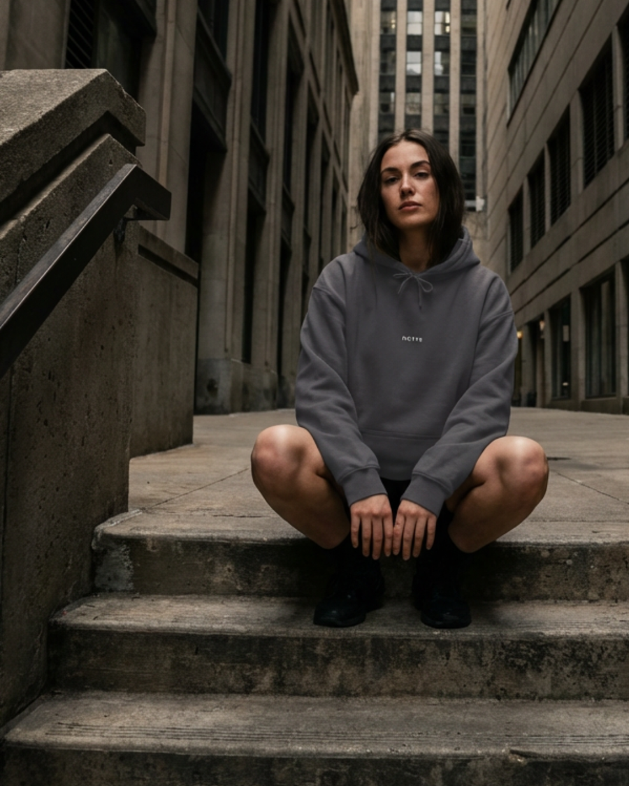 The Archive / H02 - Heavy Hoodie - Define your Silence