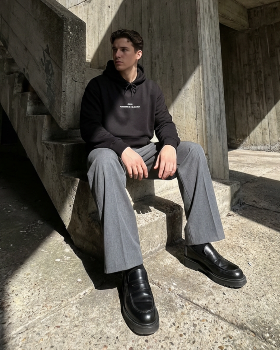 The Archive / H05 - Heavy Hoodie - Unmoved by the chaos