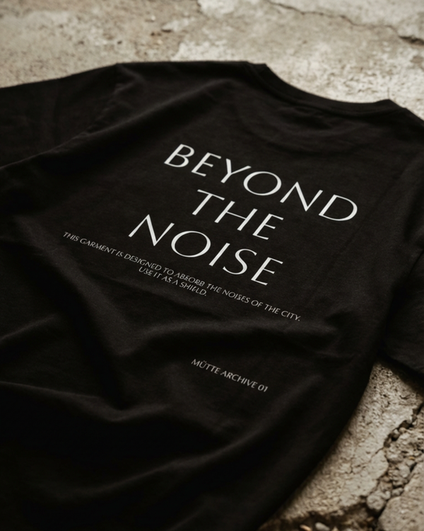 The Archive / T02 - Oversized boxy T-Shirt - Beyond the noise