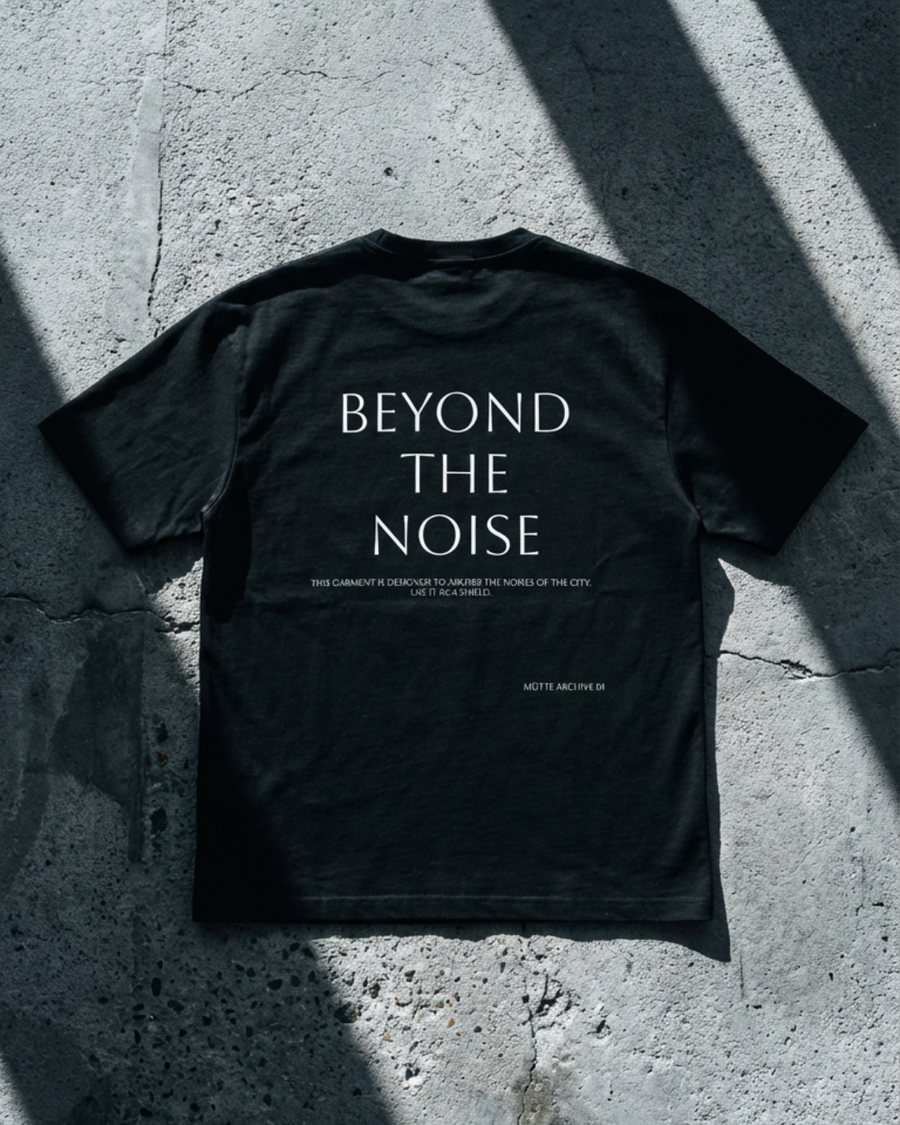 The Archive / T02 - Oversized boxy T-Shirt - Beyond the noise