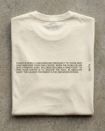 The Archive / T05 - Oversized Heavy T-Shirt Stone - Manifesto