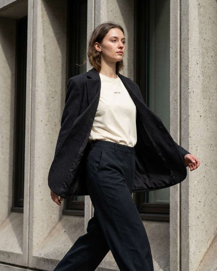 The Archive / T05 - Oversized Heavy T-Shirt Stone - Manifesto