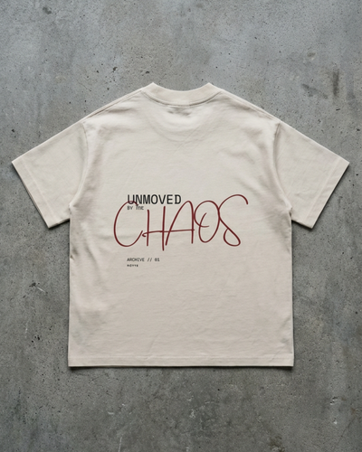 The Archive / T07 - Oversized Heavy Tee - Unmoved by the Chaos