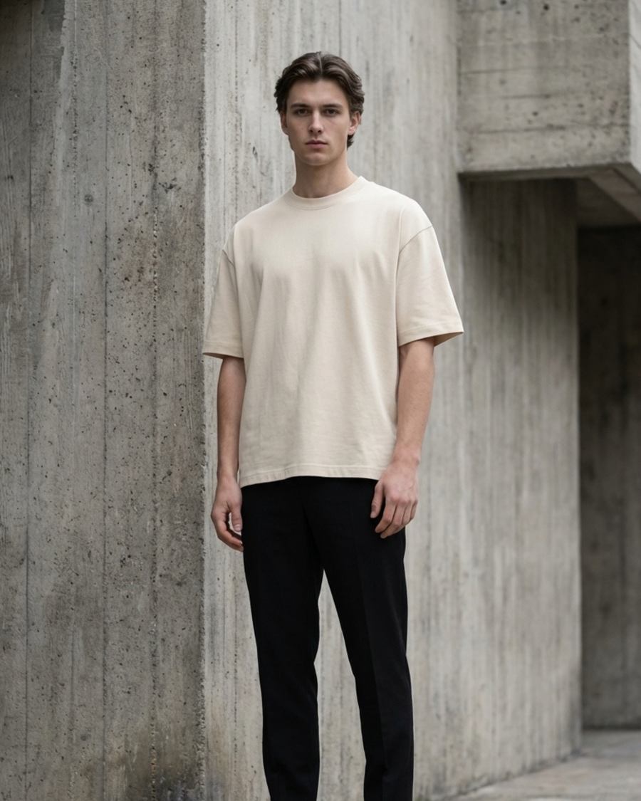 The Archive / T07 - Oversized Heavy Tee - Unmoved by the Chaos