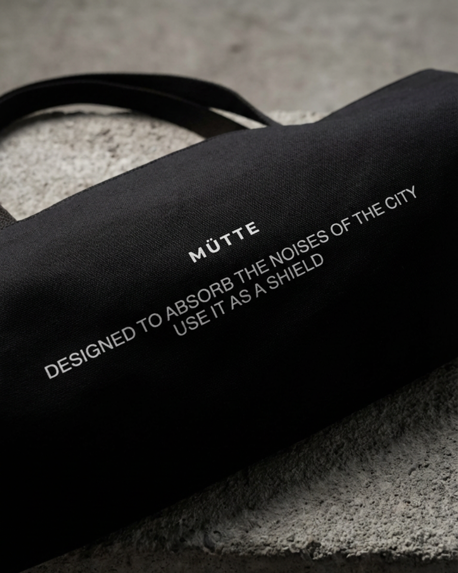 The Archive / W01 - Black - Weekender Tote Bag | Black Canvas Travel Tote
